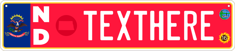 Illustration for article titled Reimagining US License Plates as Euro Plates - Installments 41-45 (ME, IA, ND, DE, FL)